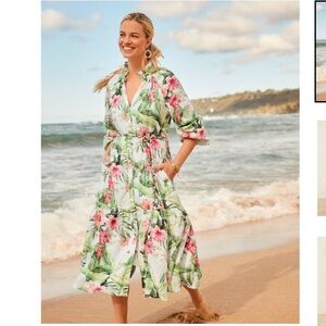 heather linen dress Adrienne Snap Front Linen Dress – Heather Case
